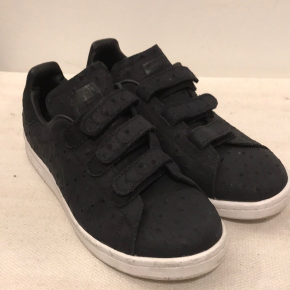 adidas Shoes - adidas Black Sneakers with White Soles